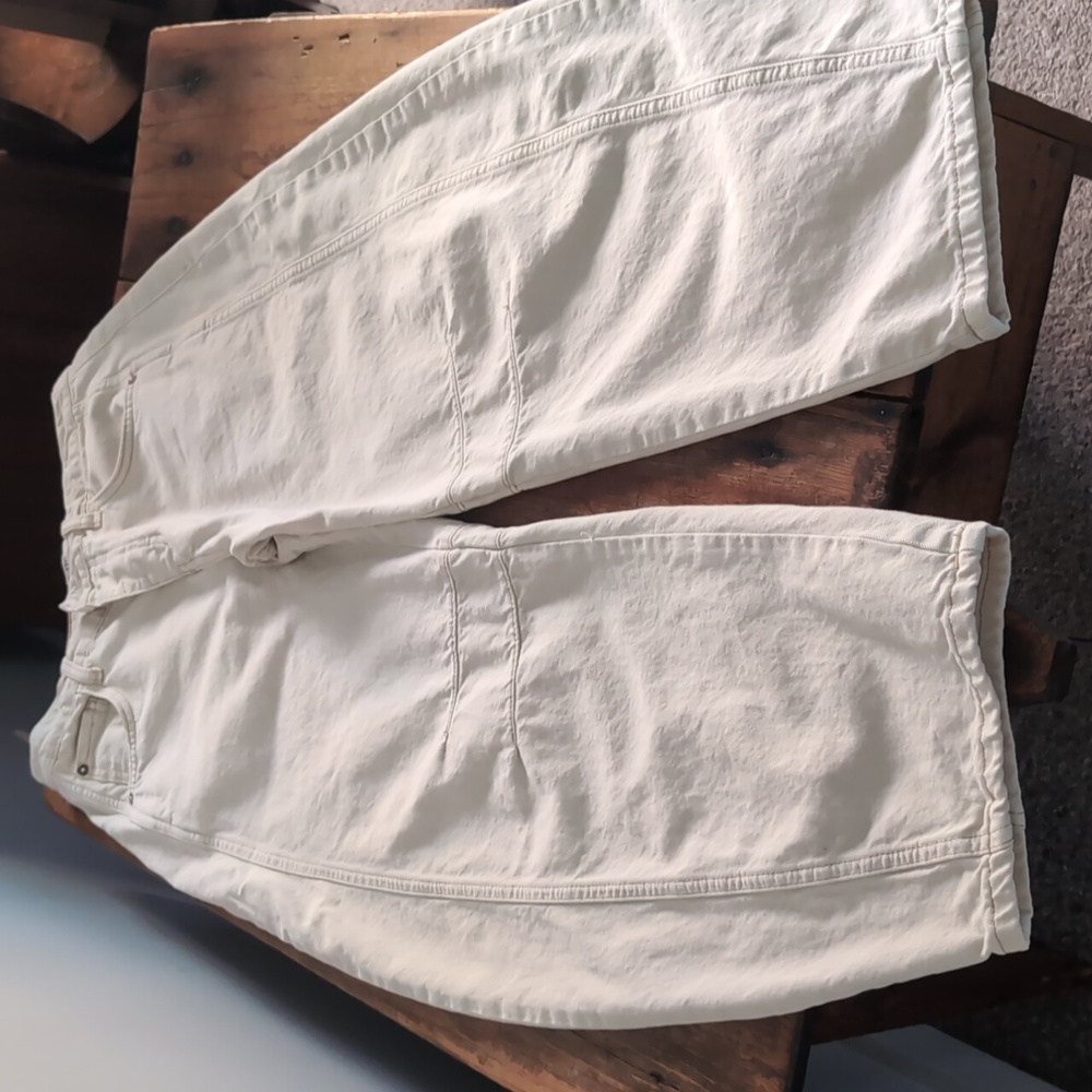 Free People Barrel Jeans size 26 Milk